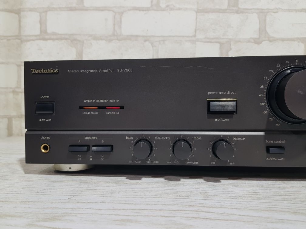 Стерео підсилювач класу АА TECHNICS SU-V560, *2x100 Вт, б/у з Німечч