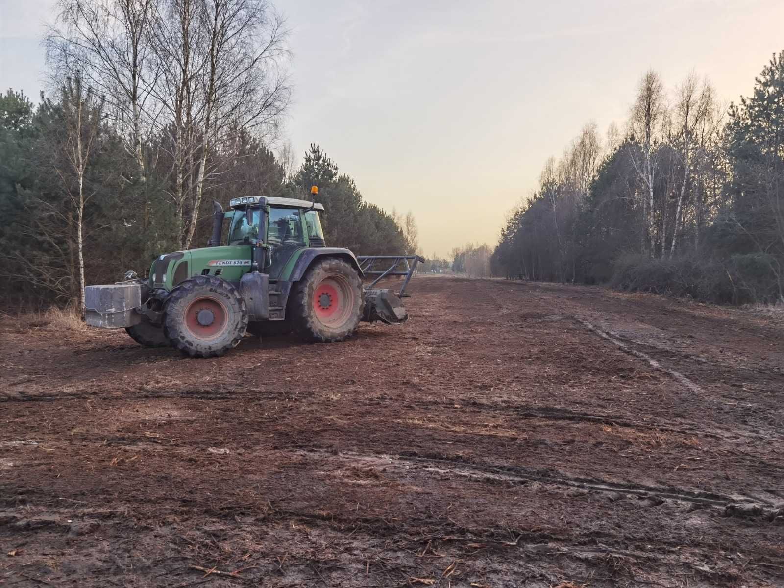 MULCZER LEŚNY oraz WGŁĘBNY wycinka drzew  Czyszczenie działki PILAR /+