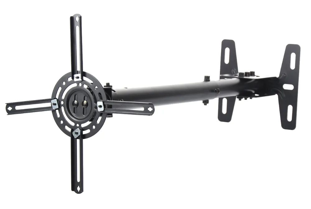 Uchwyt sufitowy podwieszany do projektora 45-76cm 15KG P-107B czarny