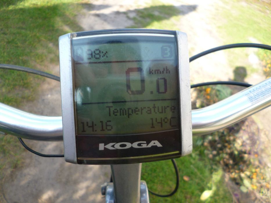 Rower elektryczny wspomaganie Koga 47cm niska rama