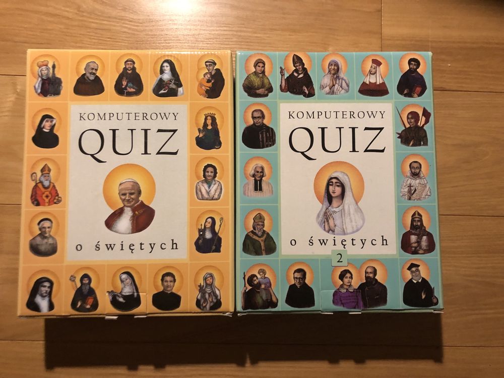 Komputerowy quiz o świętych - dwa zestawy