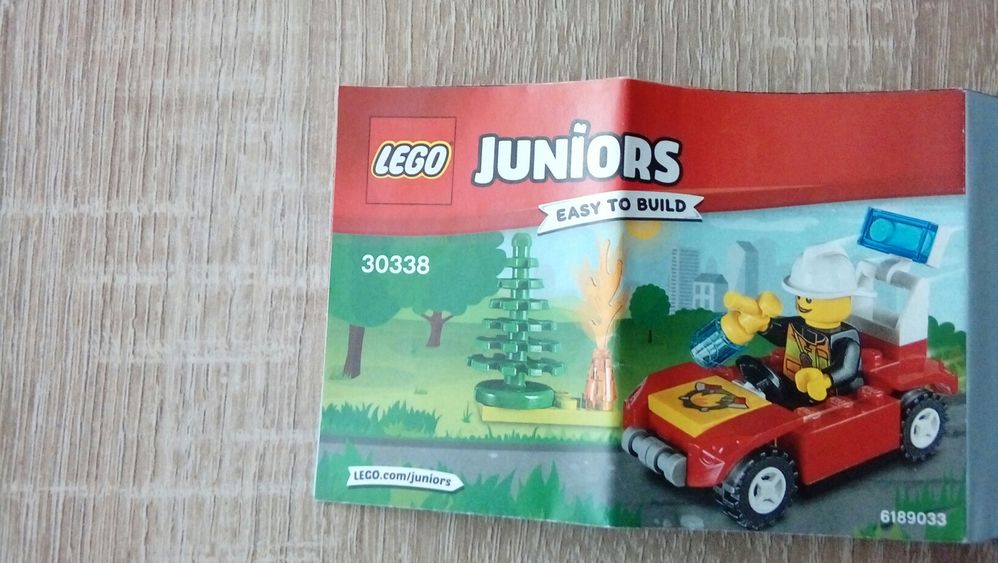 Lego juniors 30338 samochód strażacki