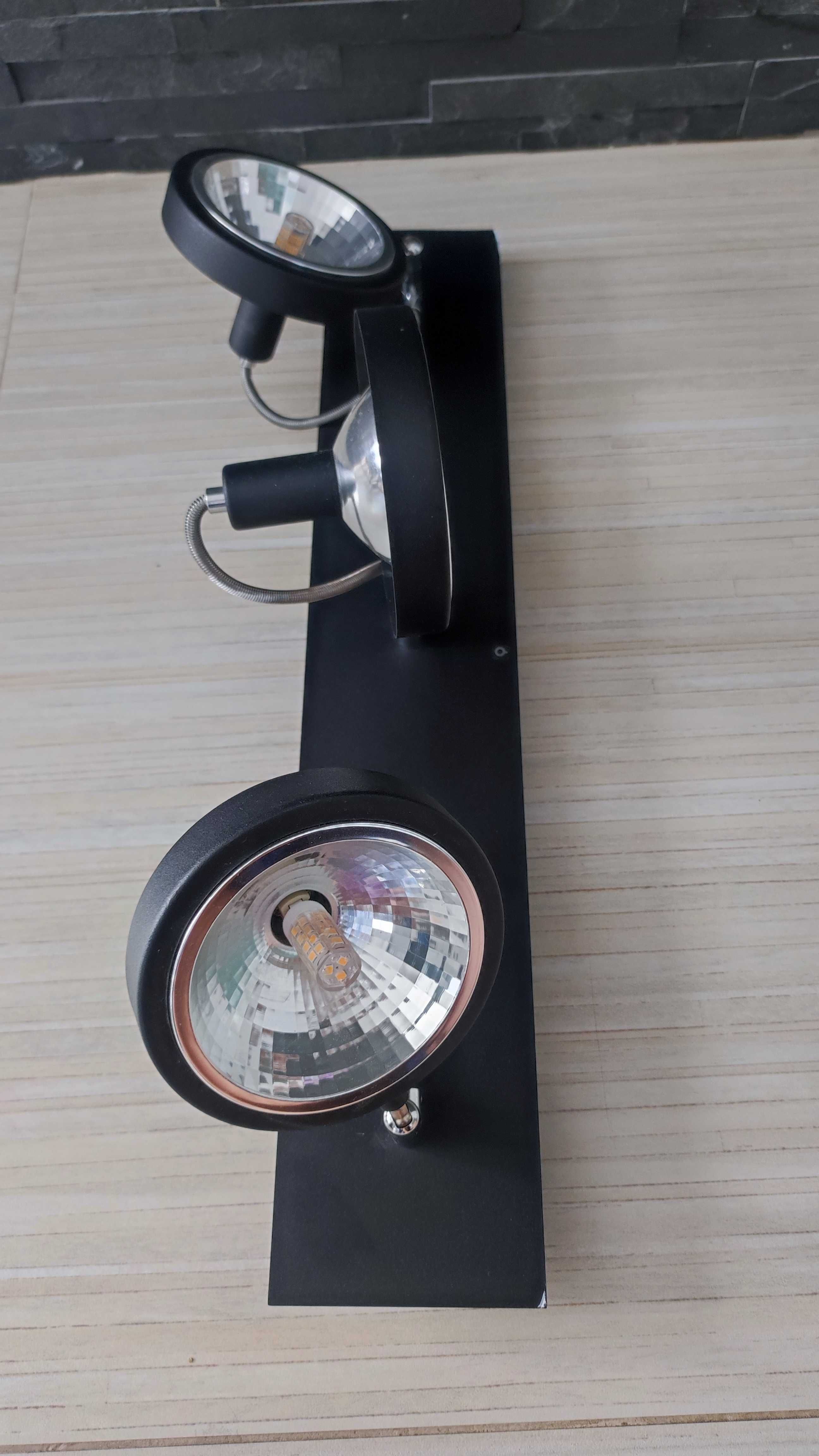 Lampa sufitowa potrójna listwa QAZQA