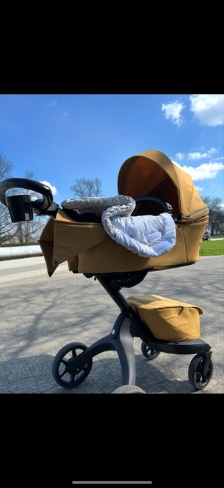 Stokke xplory v6 2w1 + fotelik + dodatki