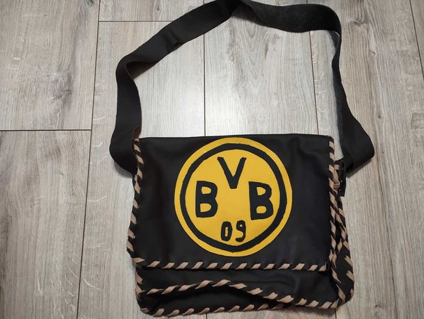 Borussia Dortmund BVB 09 handmade bag ręczna robota jedyna unikat Rare