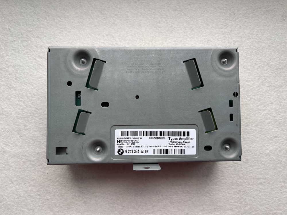 Блок усилитель звука hifi harman bmw бмв f10 f11 ф10 ф11 9241334