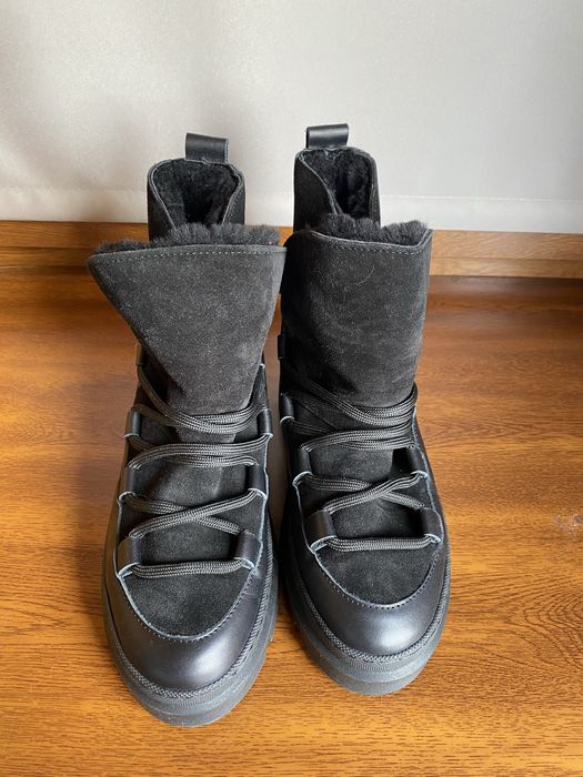 Зимові черевики на овчині 38р