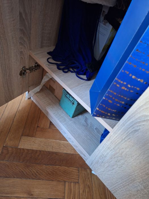 Solidna szafa jasny bez Sonoma 155cmx58x100cm