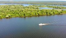 Півострів на Канівському водосховищі, велика ділянка