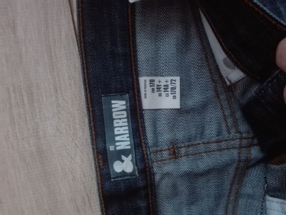 Spodnie jeansowe H&M 170