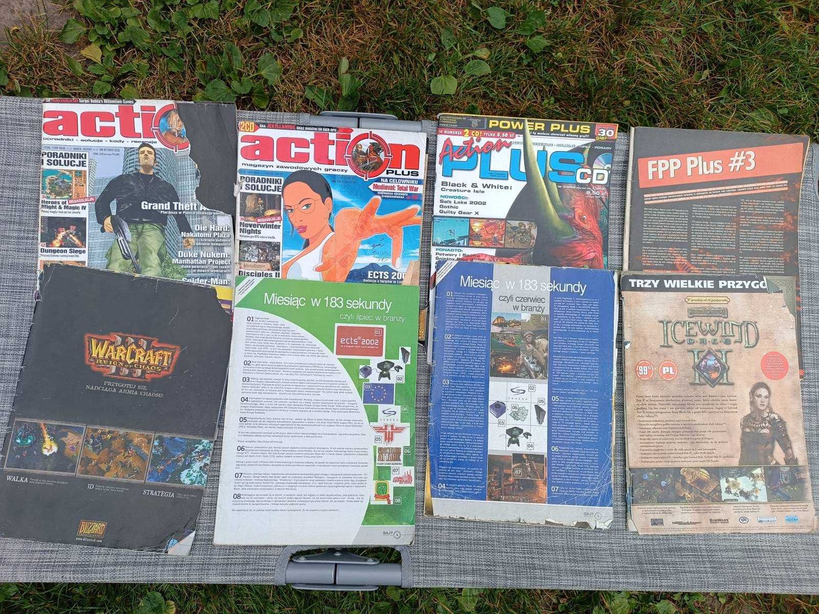 Stare numery magazynu Action Plus - 8 numerów