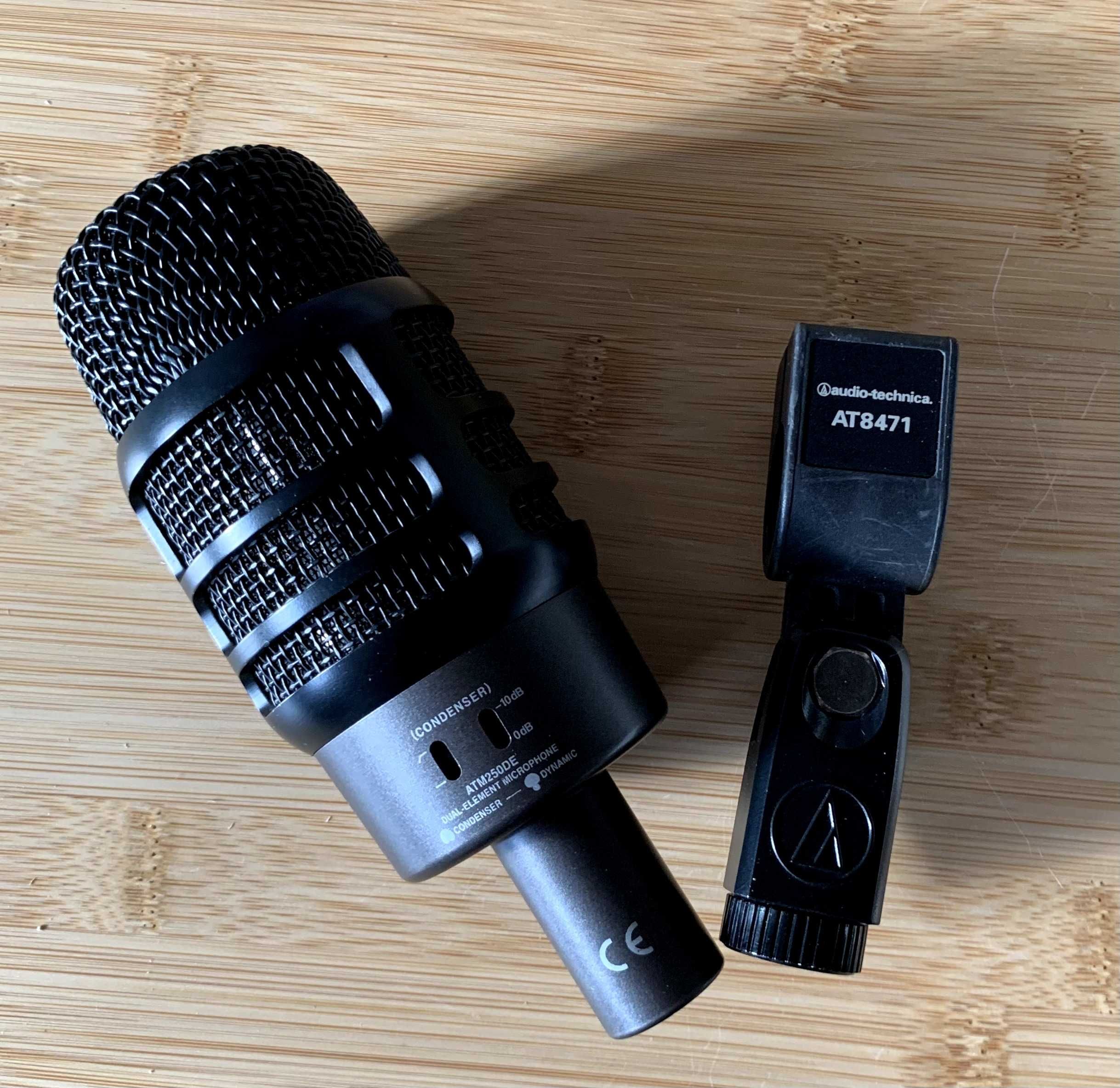Audio-technica ATM250DE z uchwytem AT8741 stan bdb