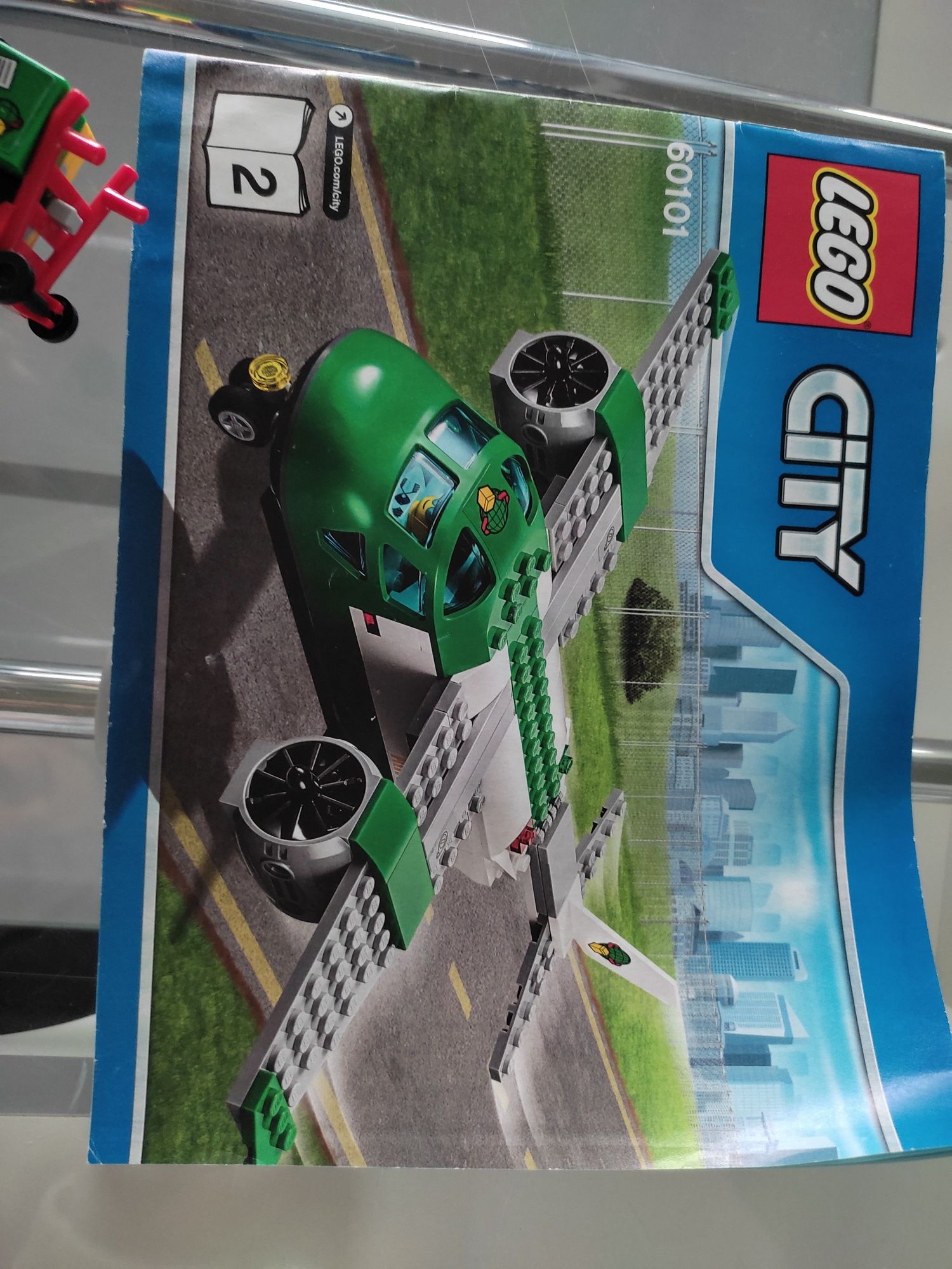 LEGO City samolot transportowy 60101