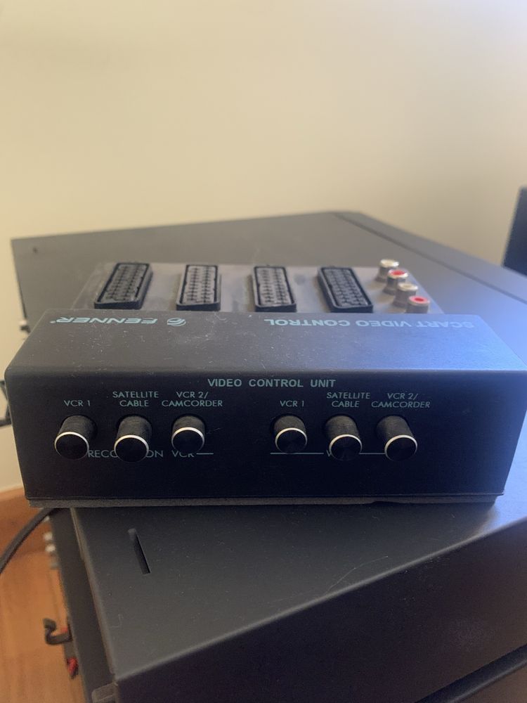 Scart video control fenner