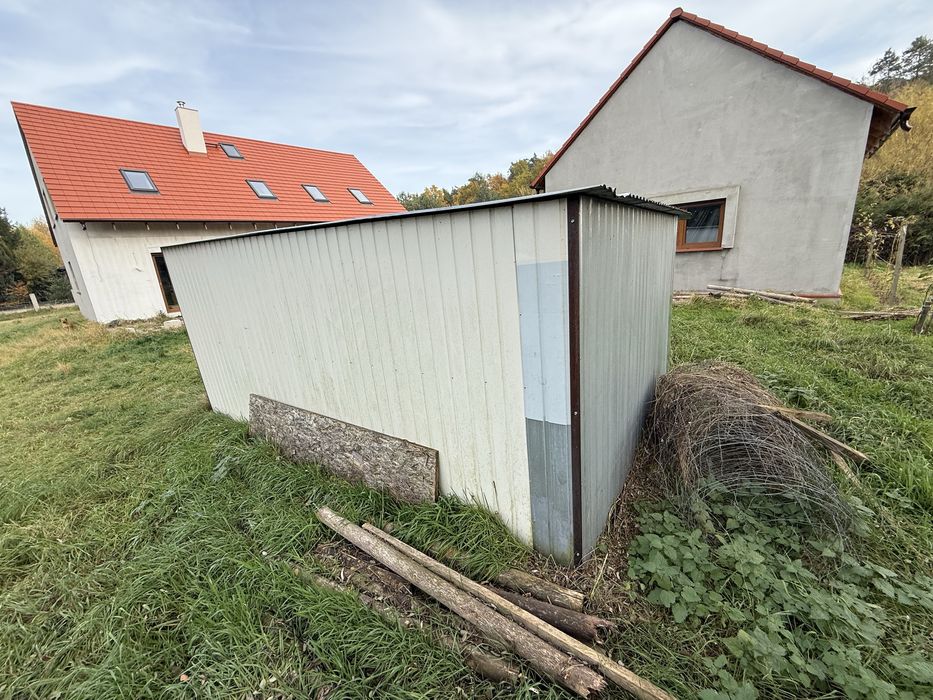 Garaż blaszak na budowę