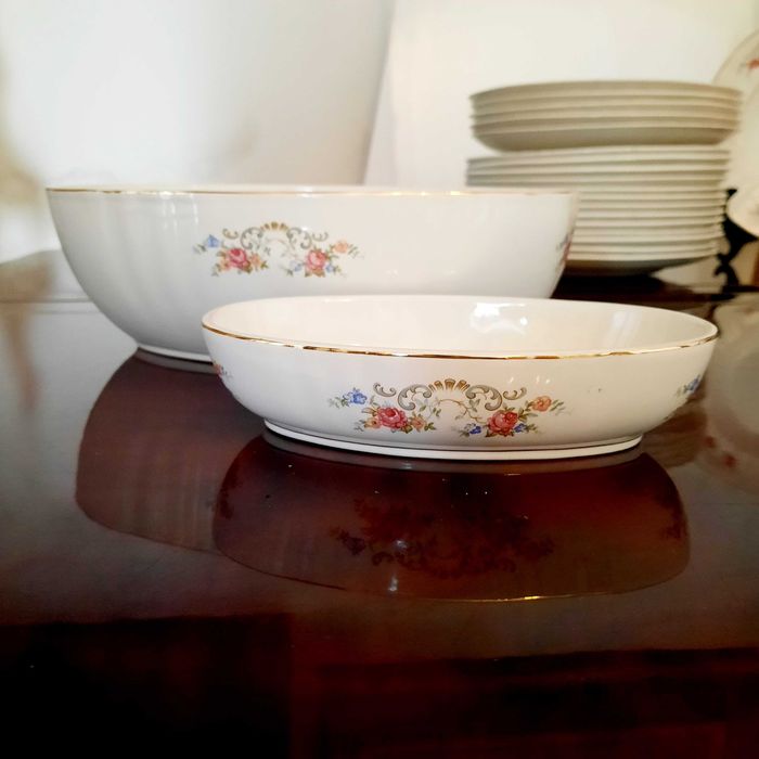 Jogo de jantar vintage da fábrica Sacavem Gilman