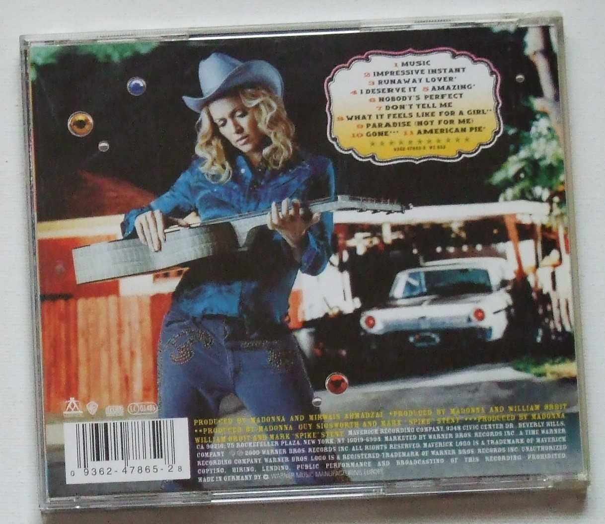 Madonna – Music, CD