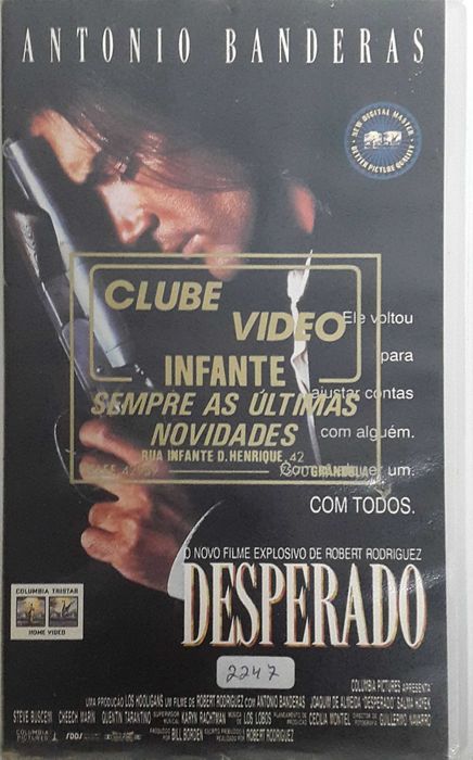 62° Pack de 8 filmes VHS