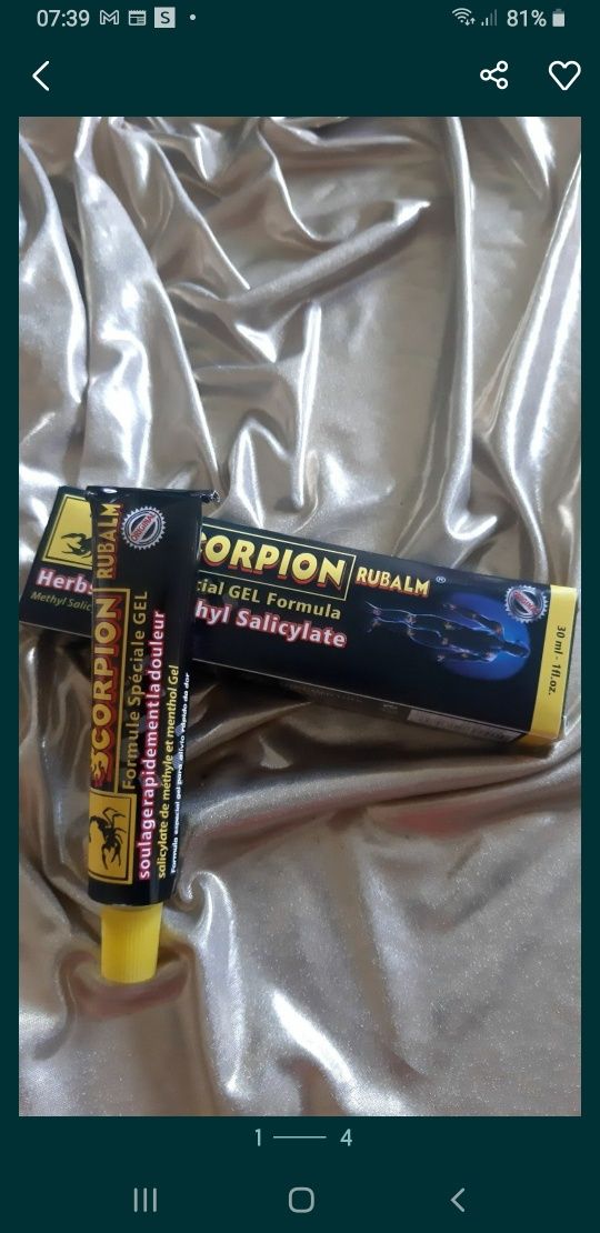 Maść Scorpion 30 ml zestaw 3 szt