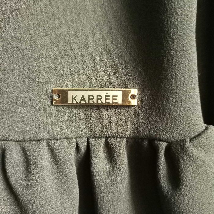 Женская блузка. Баска Karree. Блуза с баской.