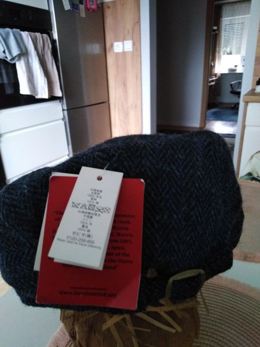 Piękny wełniany kaszkiet męski czapka