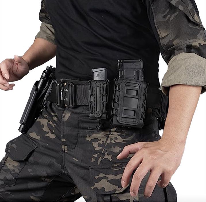 Wojskowy pas taktyczny Daredevil Combat Army podwójny QR molle