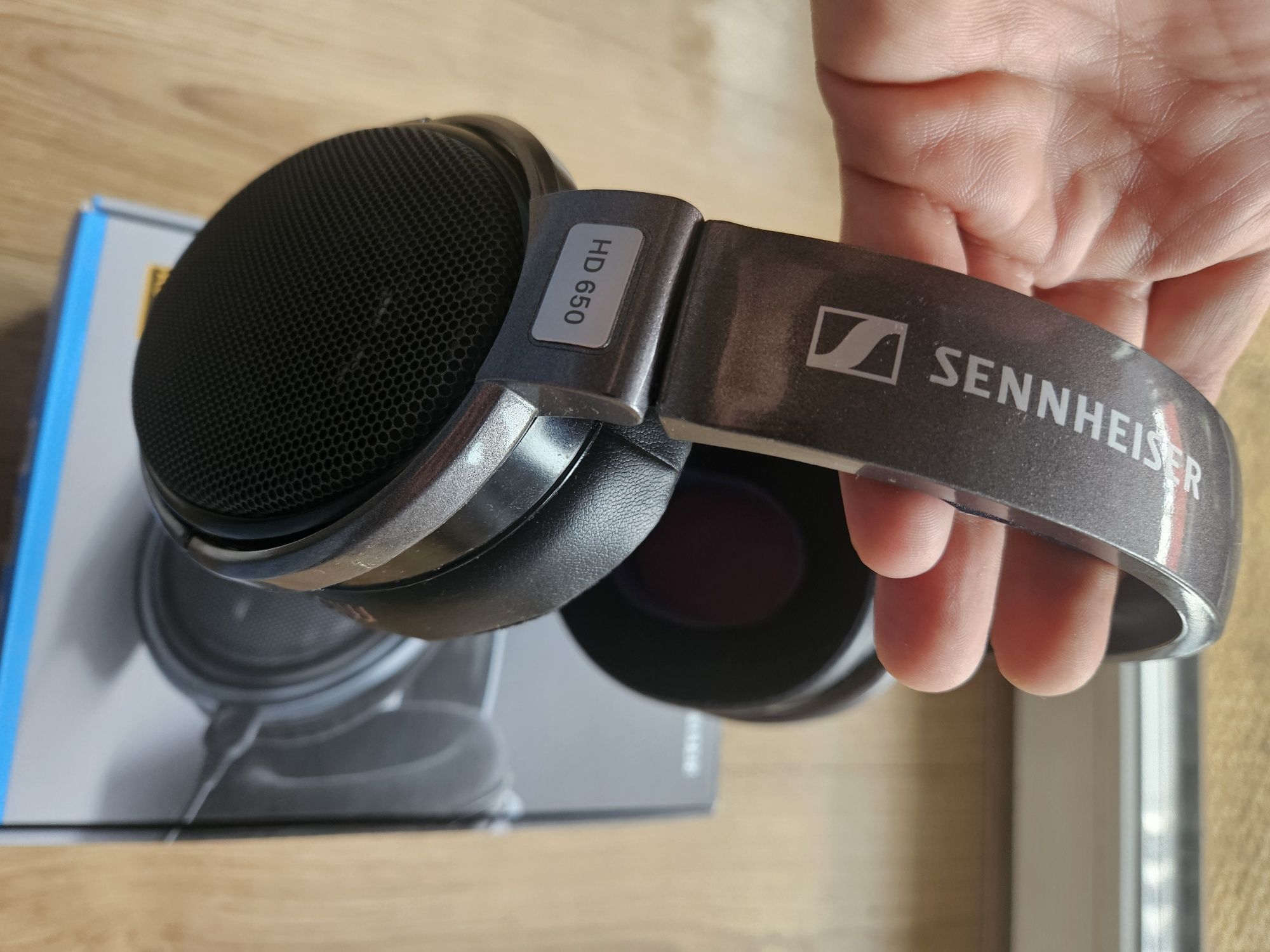 Sennheiser HD 650 bdb + dodatkowe pady
