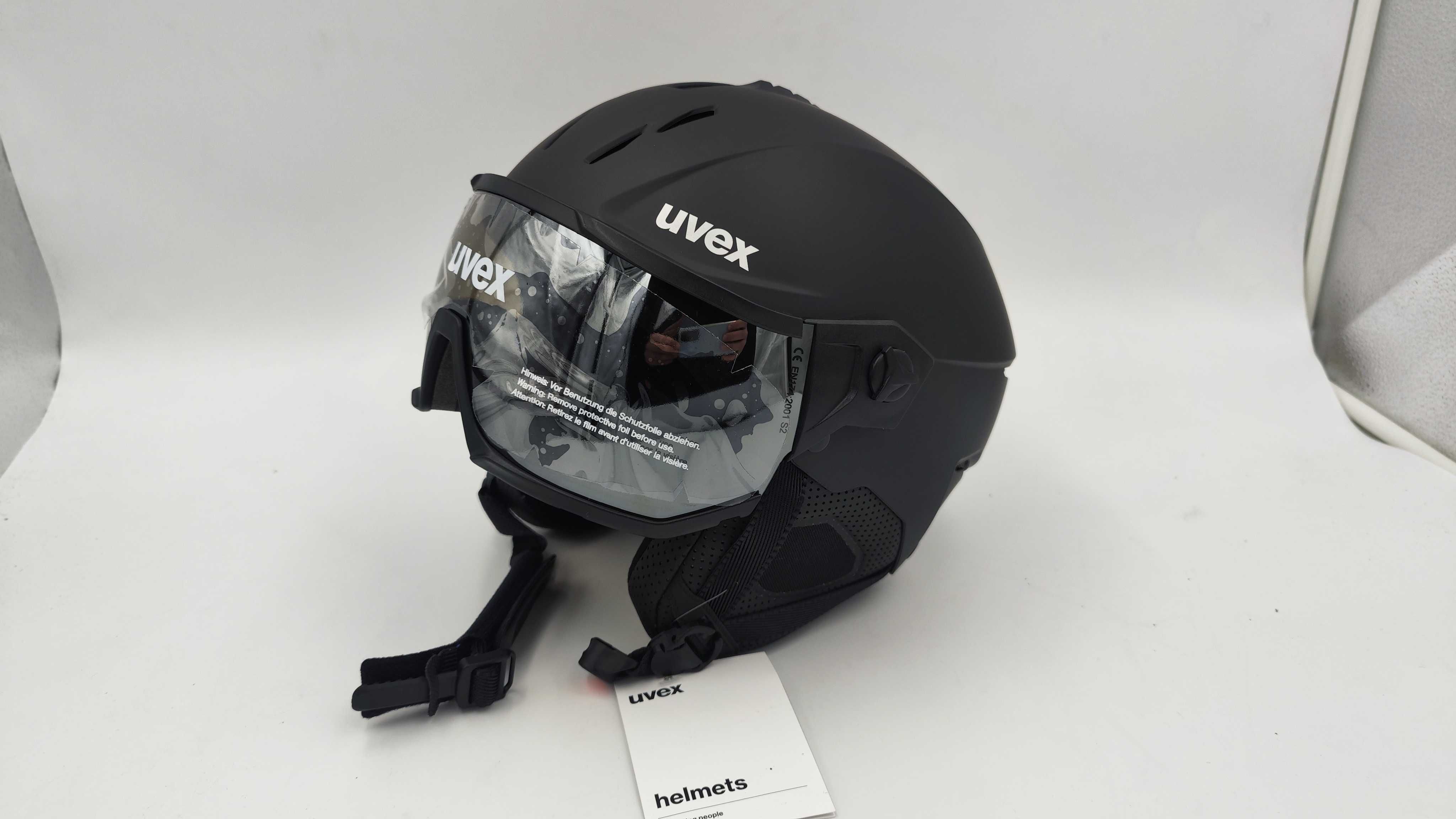 Kask narciarski Uvex Instinct Visor S2 r.53-56 cm (AN8)