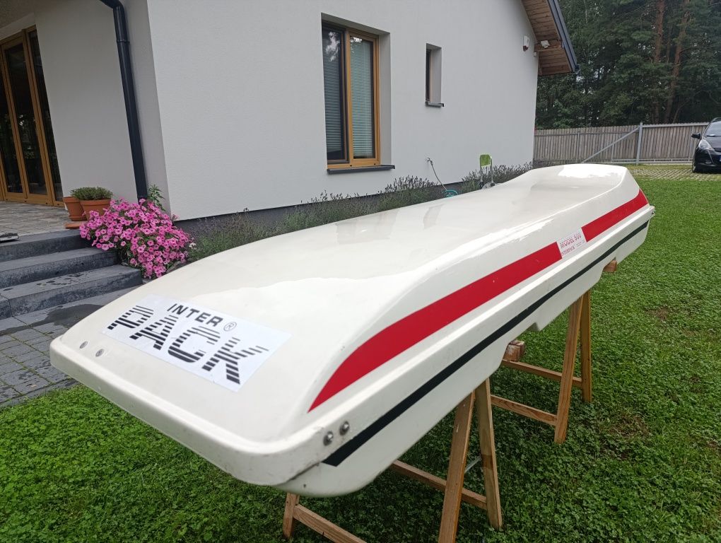 Duży box  bagażnik dachowy Inter Pack 230x70