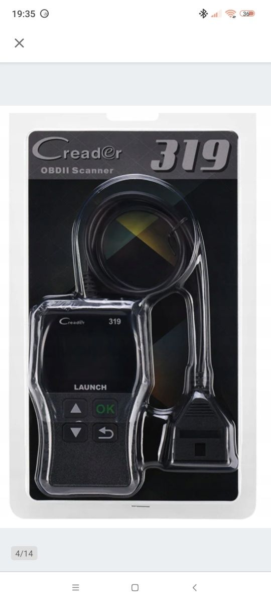 tester diagnostyczny LAUNCH CR319 OBD łączność
