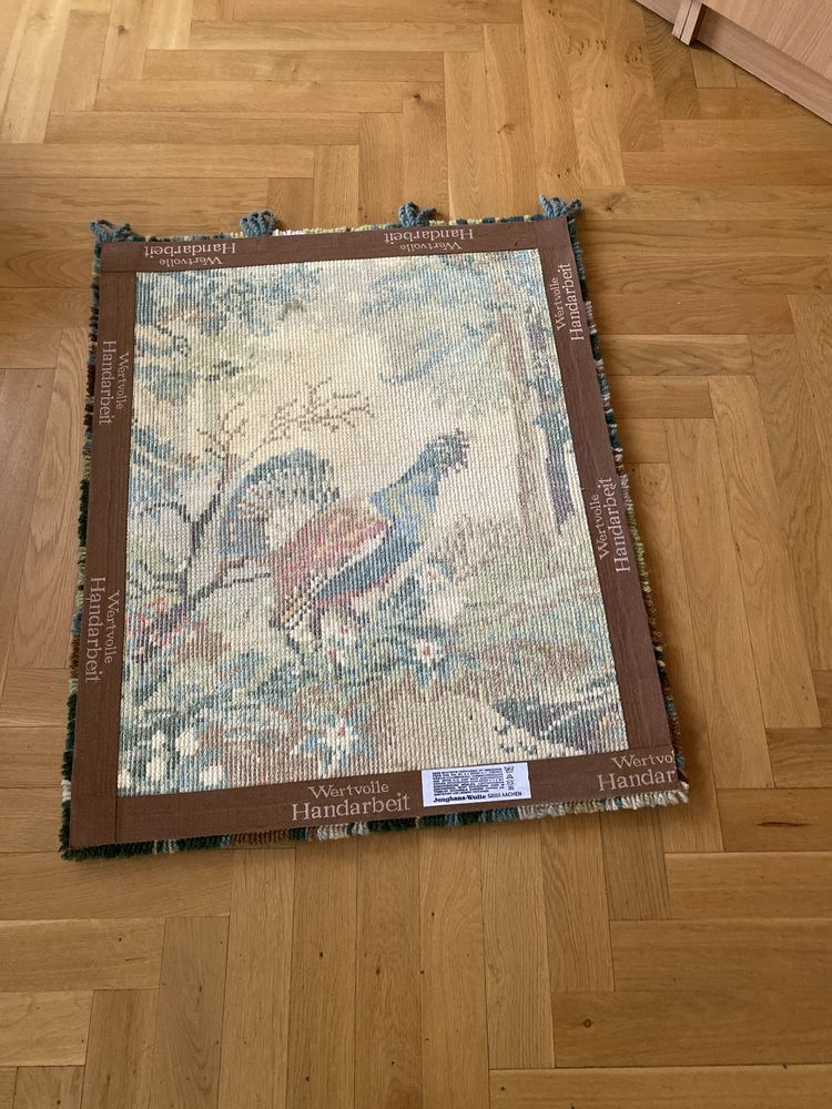 Gobelin Junghans-Wolle 52055 AACHEN Wertvolle Handarbeit rękodzieło