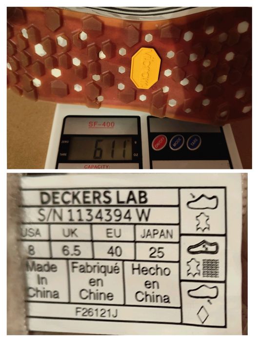 Нові замшеві Зимові Чоботи  25-25.5 см Deckers X Lab VIBRAM