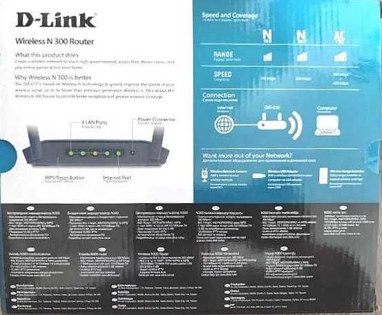Маршрутизатор роутер D-Link DIR 615. Повністю справний.