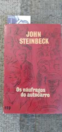 Livro Os Náufragos do Autocarro de John Steinbeck