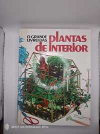 livro - O grande livro das plantas de interior