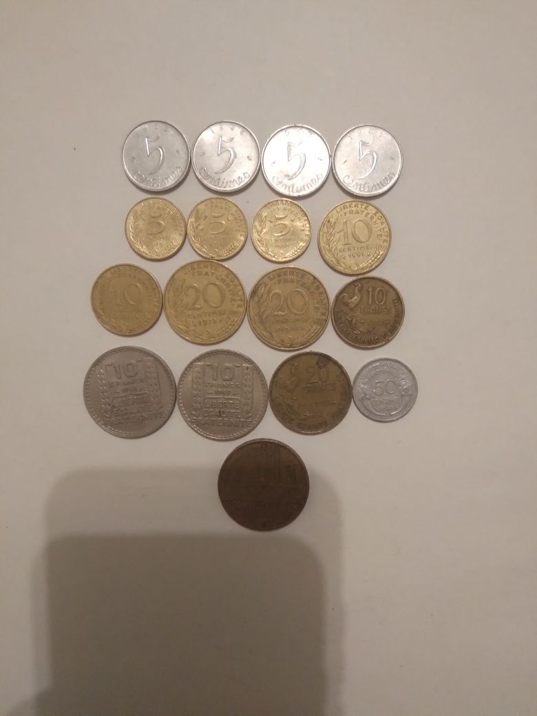 Monety Francja..