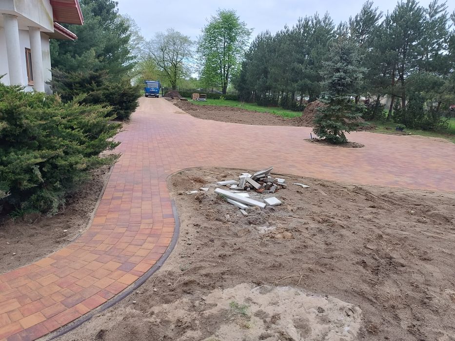 Układanie kostki brukowej brukarstwo odwodnienia kompleksowo
