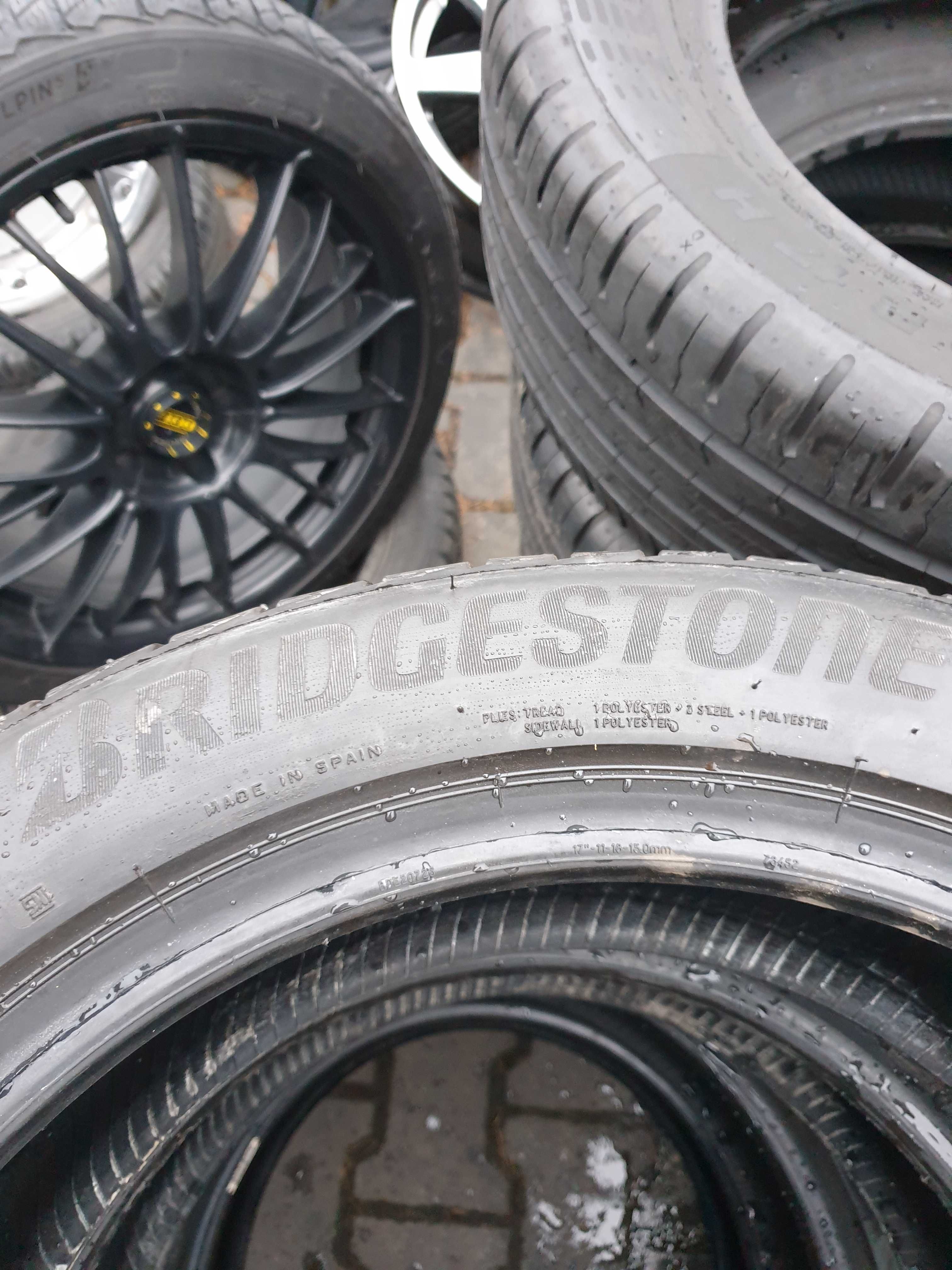 Opony letnie Bridgestone 215/50/17 z 2022 roku nowe 4szt.