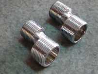 Excêntricos e espelhos para torneiras de duche