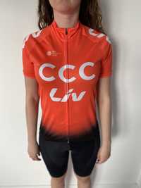 Koszulka rowerowa damska rozmiar S LIV CCC