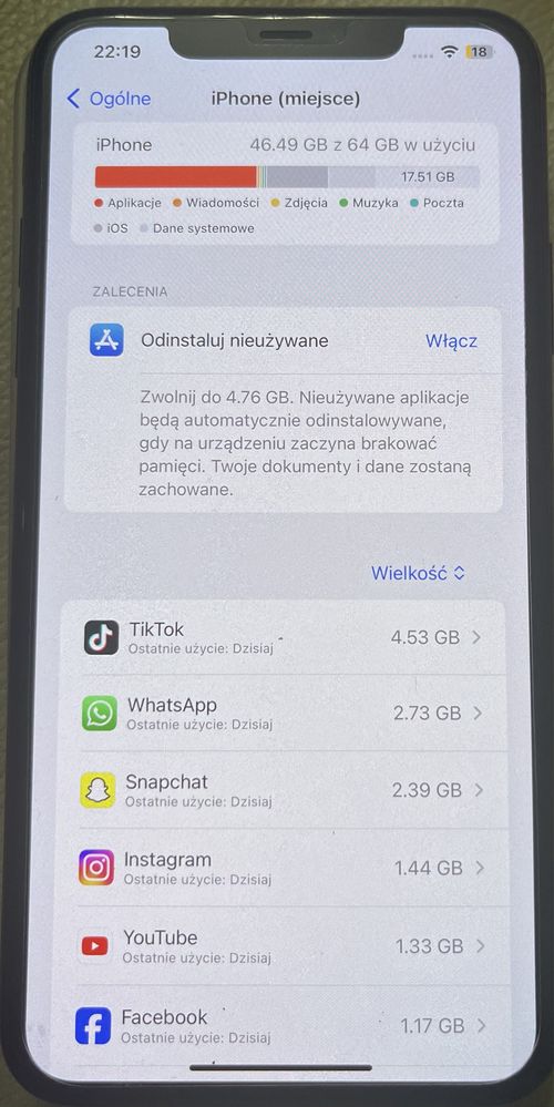 Iphone 11 pro max 64gb