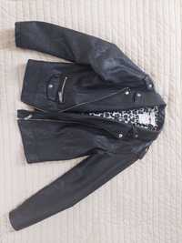 Ramoneska kurtka czarna H&M 140 cm