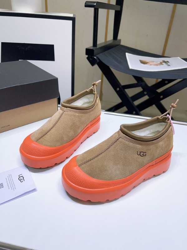 Ugg Tasman слипоны оранжевые
