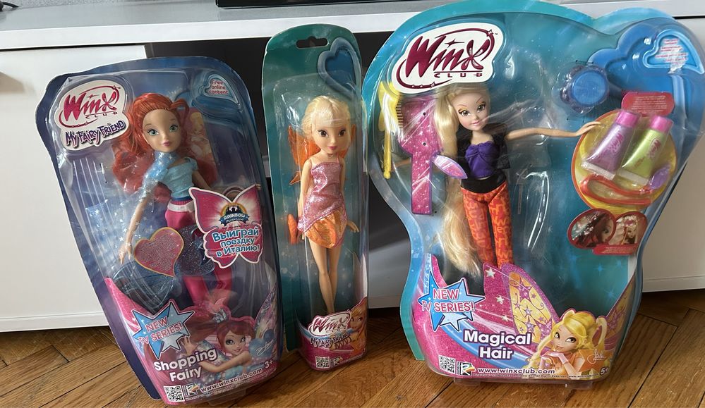 Лот ляльок вінкс феї winx оригінал блум стелла