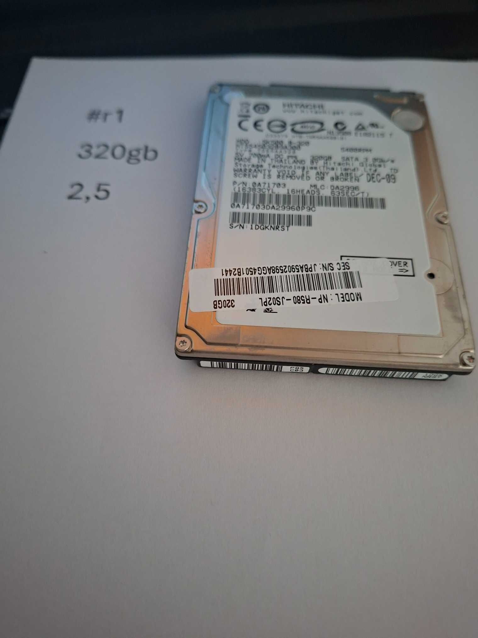 dysk twardy 320gb 2,5 sprawny #r1