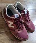 Buty New Balance U420RBN Bordowe 38.5 sneakersy granatowe