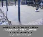 Posadzki/ wylewki betonowe/ kucie / styrobeton / układanie styropianu