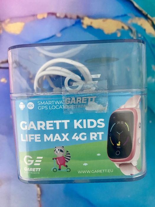 MEGA CENA! Smartwatch dziecięcy Garett Kids Life Max 4G RT różowy
