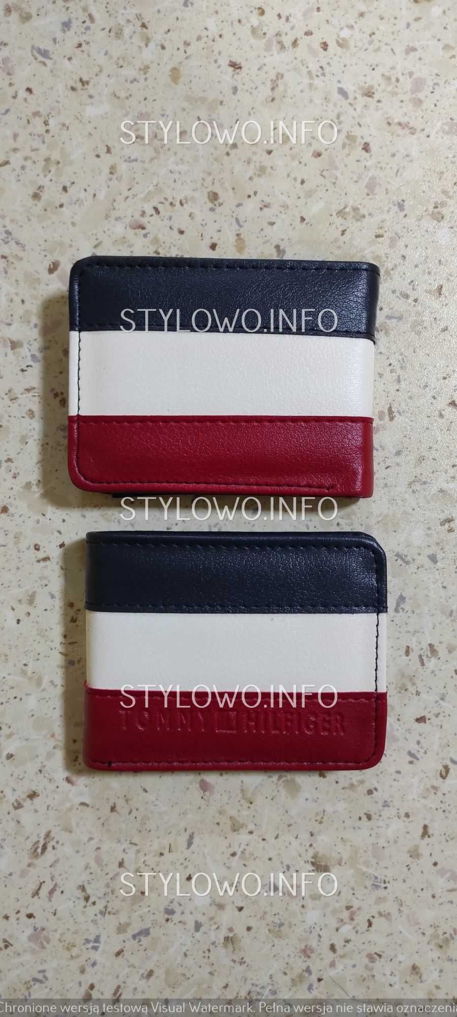 Portfele Meskie gucci tommy hilfiger Znaczki Premium