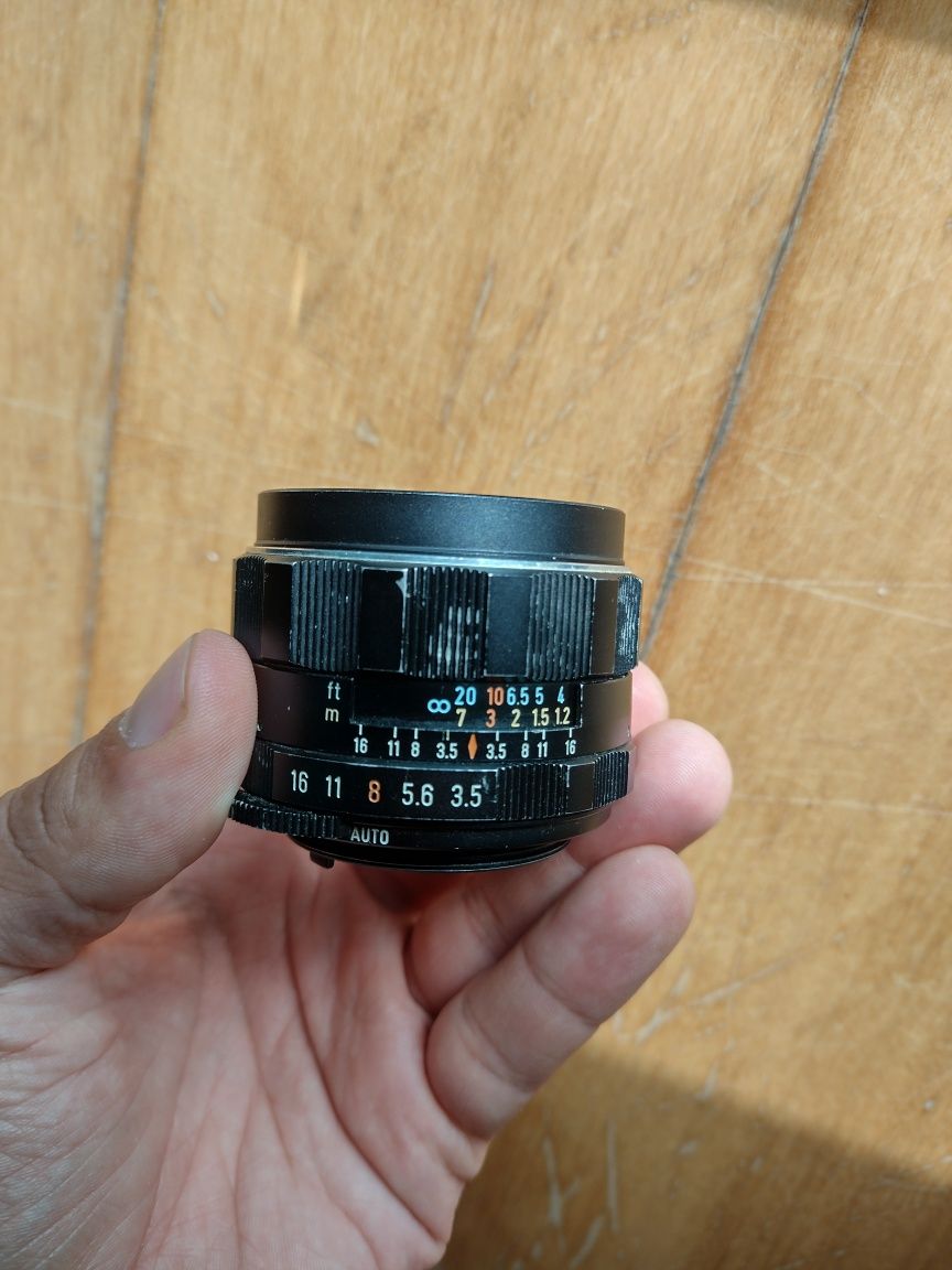 Super-Multi-Coated Takumar 28mm 3.5 com fungos